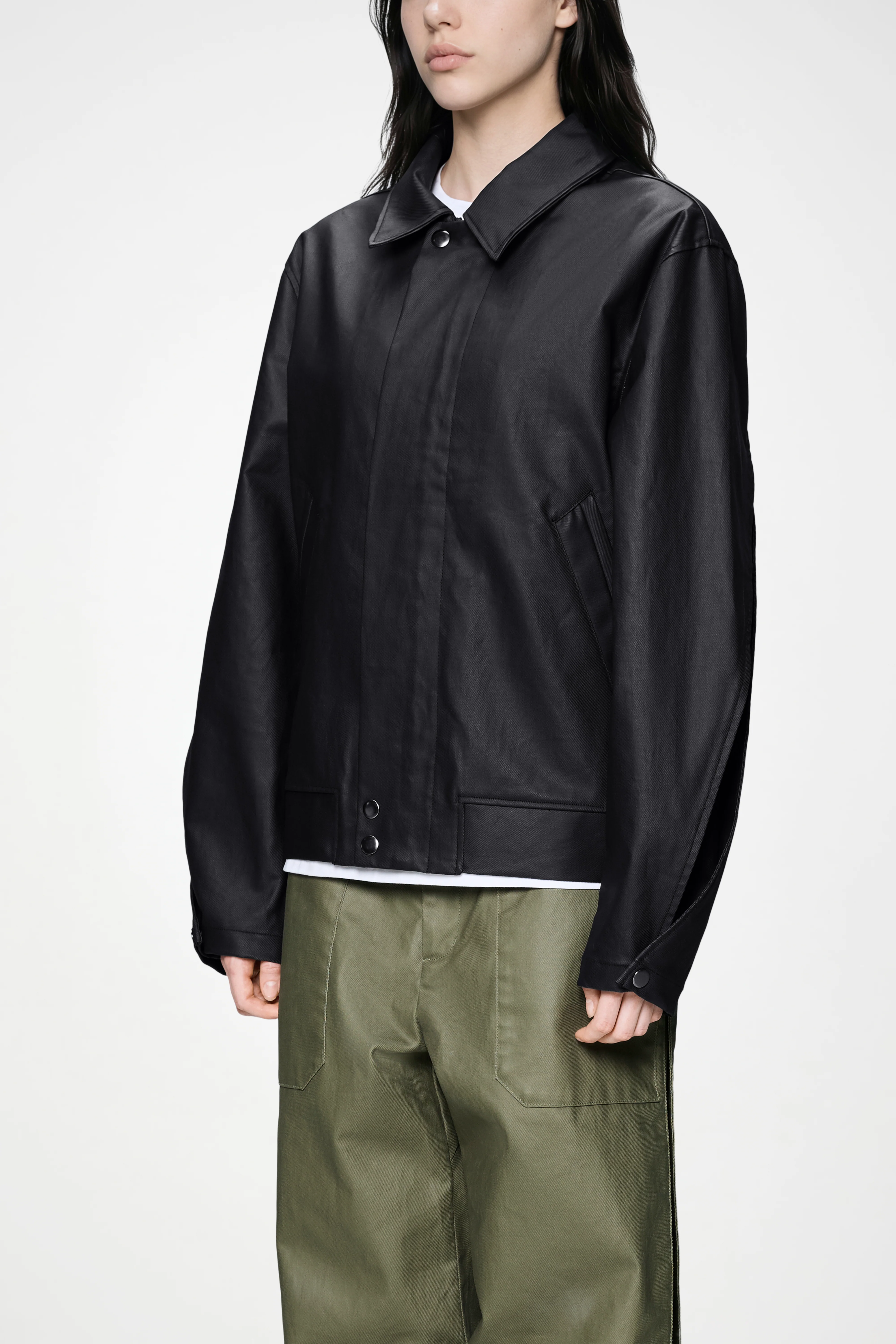 Heavy Woven Overshirt - Image 9