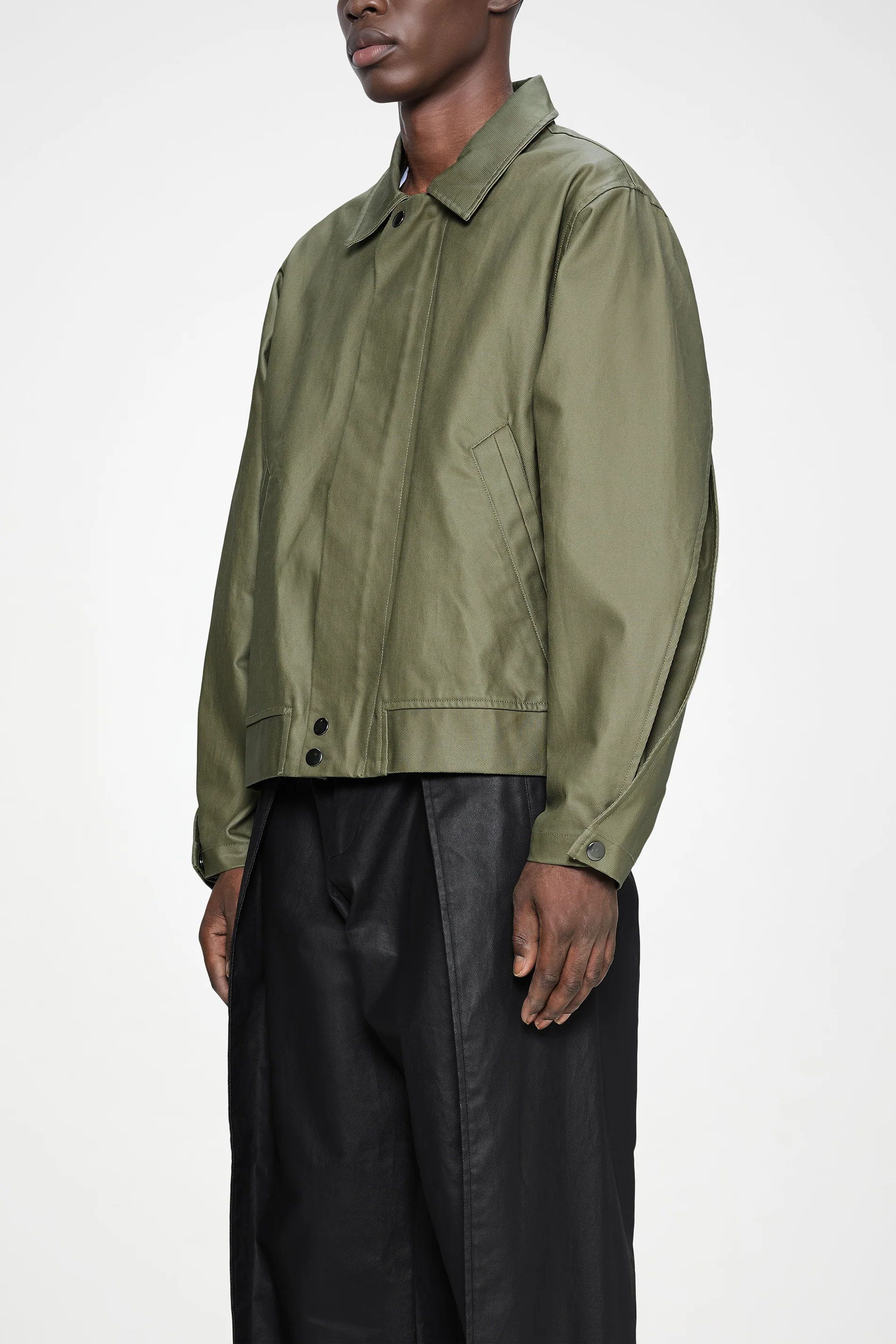 Heavy Woven Overshirt - Image 4