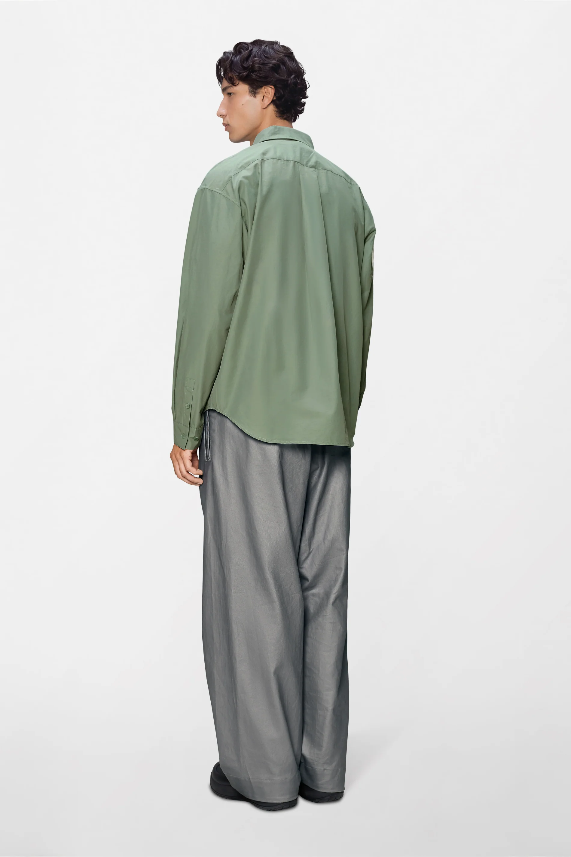 Light Woven Long Sleeve Shirt - Image 13