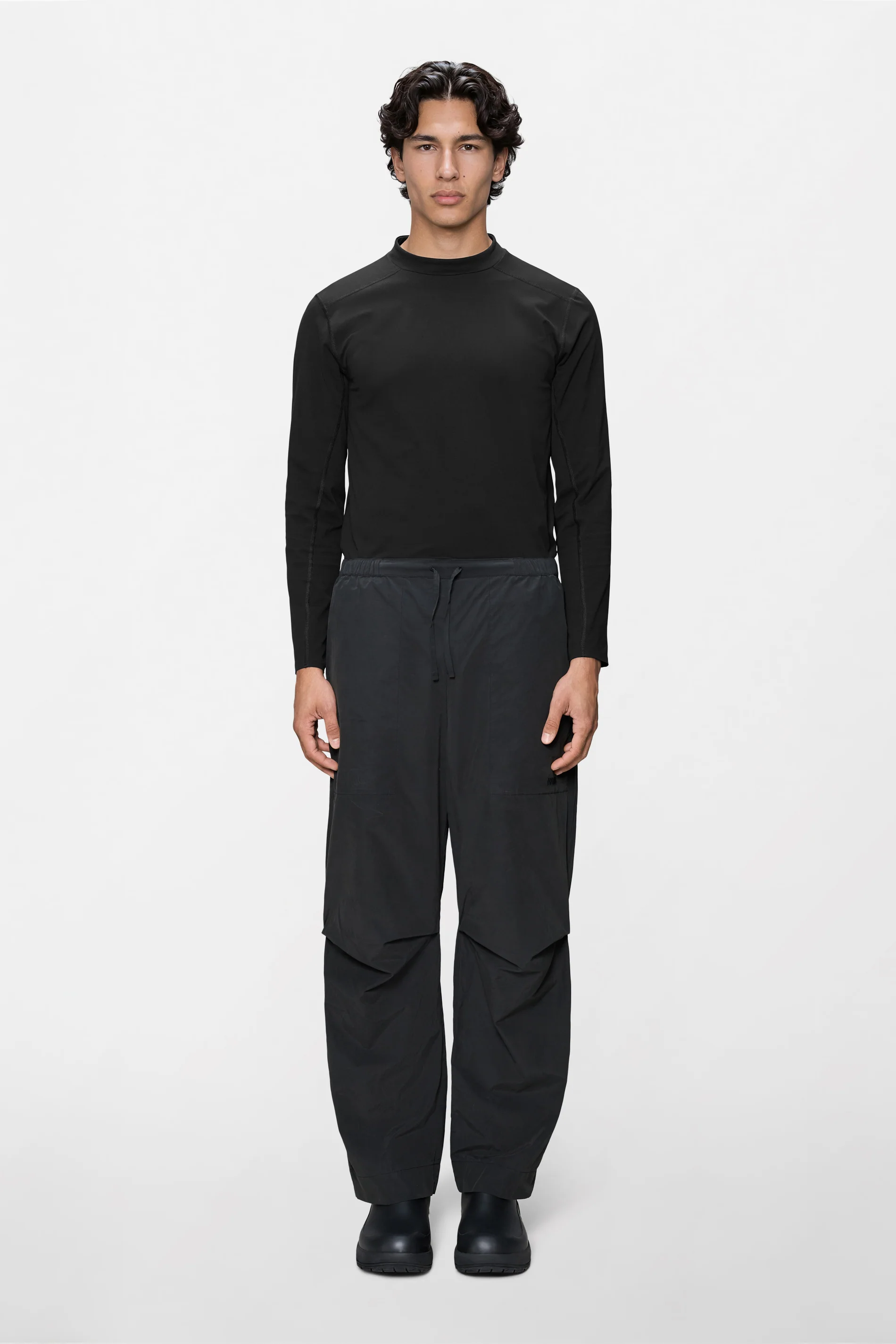 Light Woven Pants Wide